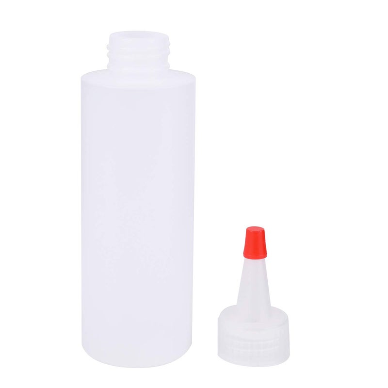 Bekith 30 Pack Small Plastic Squeeze Condiment Bottles with Red Tip Cap, 4 Ounce Squirt Bottle For Ketchup, BBQ, Sauces, Syrup, Condiments, Dressings, Arts and Crafts - Image 3